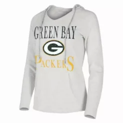 Concepts Sport Women's Green Bay Packers Mainstream Logo Hoodie