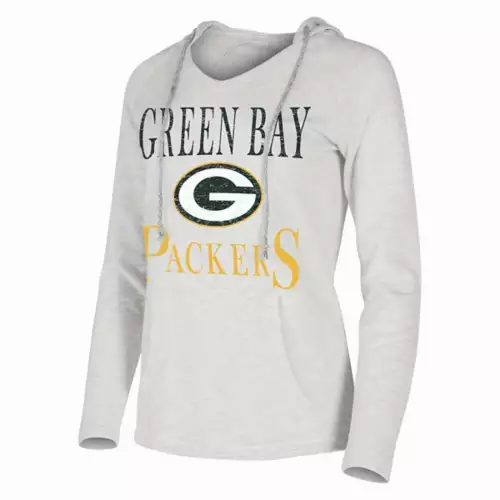 Concepts Sport Women's Green Bay Packers Mainstream Logo Hoodie