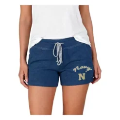 Concepts Sport Women's Navy Midshipmen Mainstream Shorts