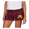 Concepts Sport Women's Minnesota Golden Gophers Ultimate Shorts