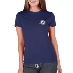 Concepts Sport Women's Miami Dolphins Marathon T-Shirt
