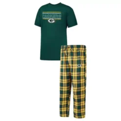 Concepts Sport Green Bay Packers Badge Pajama Set