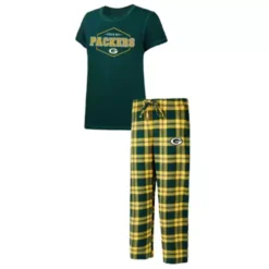 Concepts Sport Women's Green Bay Packers Badge Pajama Set