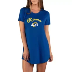 Concepts Sport Women's Los Angeles Rams Marathon Nightshirt