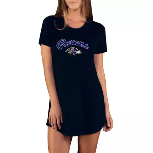 Concepts Sport Women's Balitmore Ravens Marathon Nightshirt