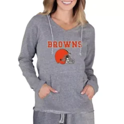 Concepts Sport Women's Cleveland Browns Mainstream Hoodie