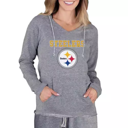 Concepts Sport Women's Pittsburgh Steelers Mainstream Hoodie