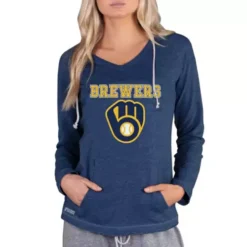 Concepts Sport Women's Milwaukee Brewers Mainstream Hoodie