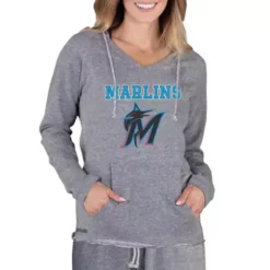 Concepts Sport Women's Miami Marlins Mainstream Hoodie