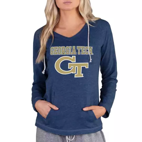 Concepts Sport Women's Georgia Tech Yellow Jackets Mainstream Hoodie