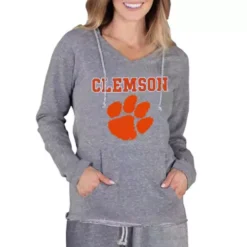 Concepts Sport Women's Clemson Tigers Mainstream Hoodie