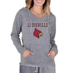 Concepts Sport Women's Louisville Cardinals Mainstream Hoodie
